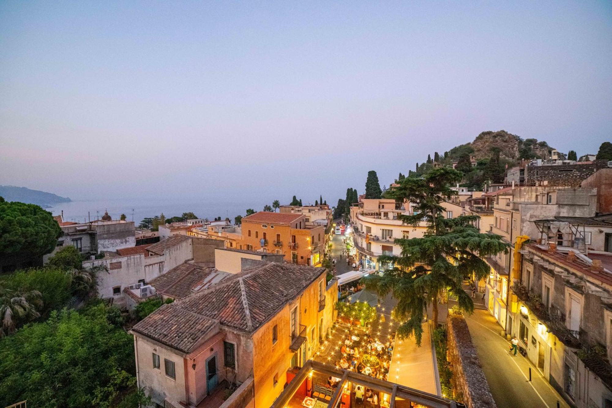 Hotel La Terrazza Di Porta Messina Taormina Esterno foto